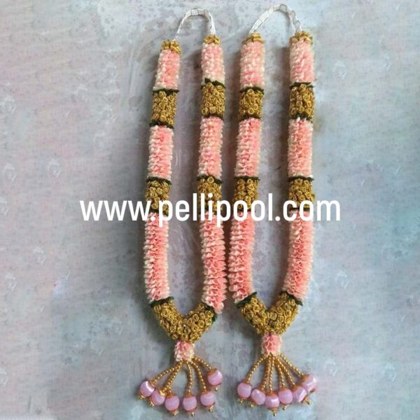 Fresh Flower Wedding Garlands Pelli Poola Dandalu at Best Price